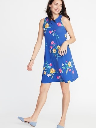 Sleeveless Jersey Swing Dress for Women | Old Navy US