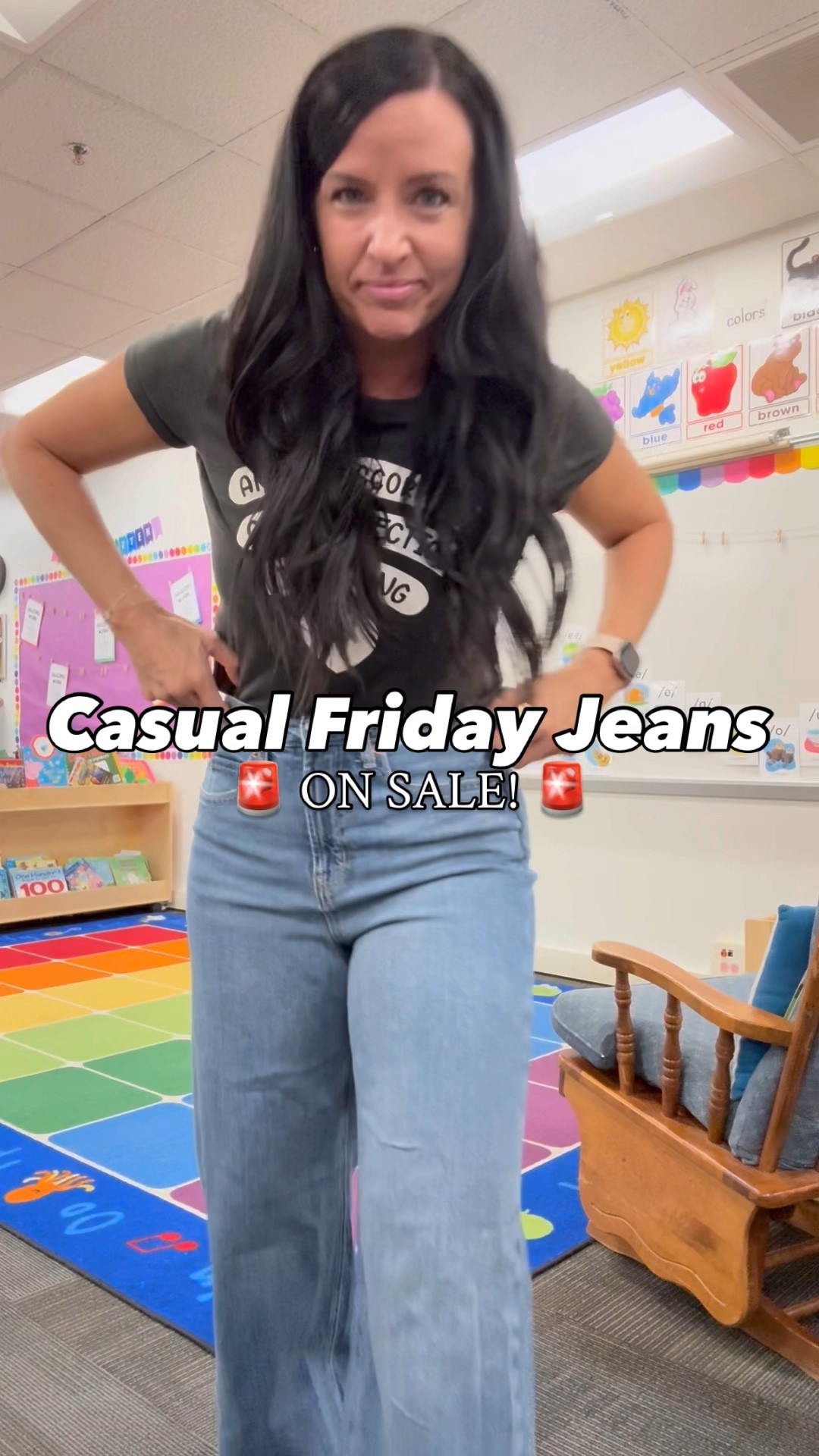 Wide leg baggy jeans SALE ALERT + use your super cash😍

I love this new jean style and they come in regular, tall, and petite! They also come in a darker wash and a black color. Sizes are stocked right now!! I am in my normal size 4/27 regular and am 5’5” for reference.

Wear these for casual Friday at work (hello teachers!!) or as your new fall and winter jeans — they’ll look cute with sneakers or clogs and your sweaters, sweatshirts, and other favorite fall layers! 


@oldnavy #oldnavy #oldnavystyle #casualfriday #fallstyle #jeans #widelegjeans #teacherstyle real outfit