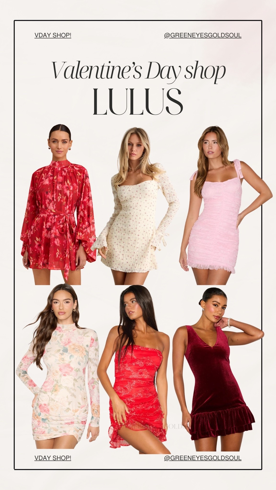Lulus - Valentine’s Day Shop! 🩷

Under 100/ltkfinds/valentinesdayoutfit/dress inspo/vday style/love day looks/date night dress/soft glam/vday outfit/red dress/pink dress/outfit inspo/fashion inspo/Valentine’s Day dress 

#LTKootd #LTKFindsUnder100