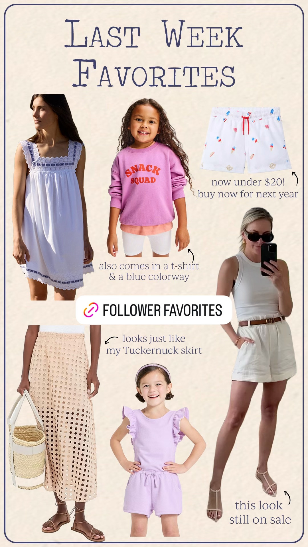 Last week follower favorites // I took all smalls,tts

#LTKmomlife #LTKSaleAlert