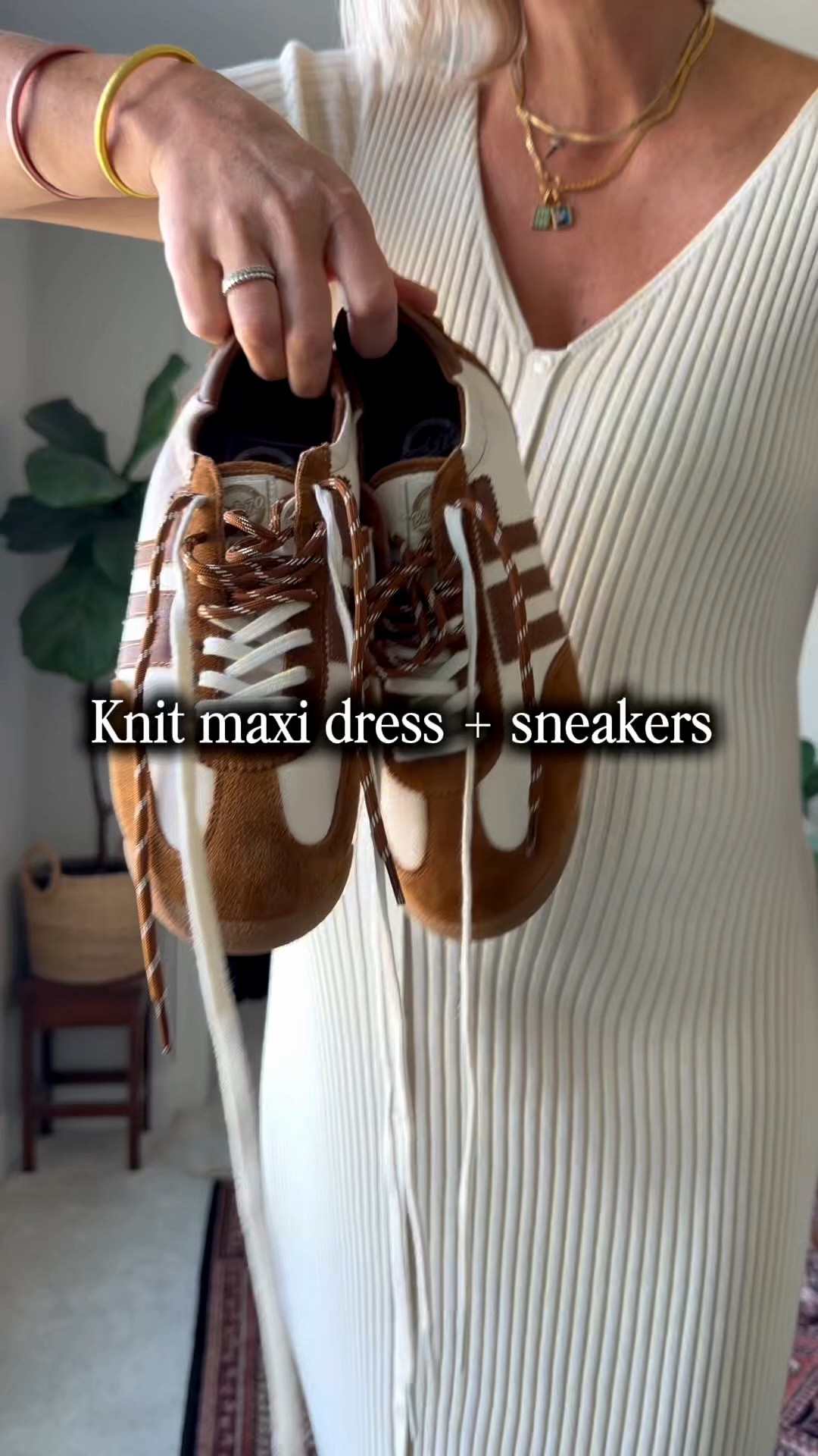 Wearable fall trend:
retro sneakers! These are sooo comfortable and the neutral color is perfect to pair with jeans, trousers or a maxi dress. 

These are going to go fast!
They fit true to size.

#LTKmomlife #LTKOver40 #LTKootd