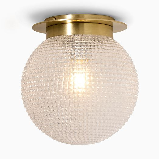 Edie Prismatic Flush Mount (10"&ndash;14") | West Elm (US)