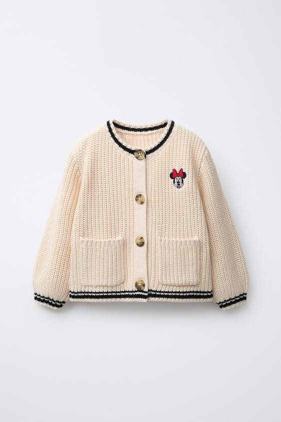 MINNIE MOUSE © DISNEY EMBROIDERED CARDIGAN | Zara US