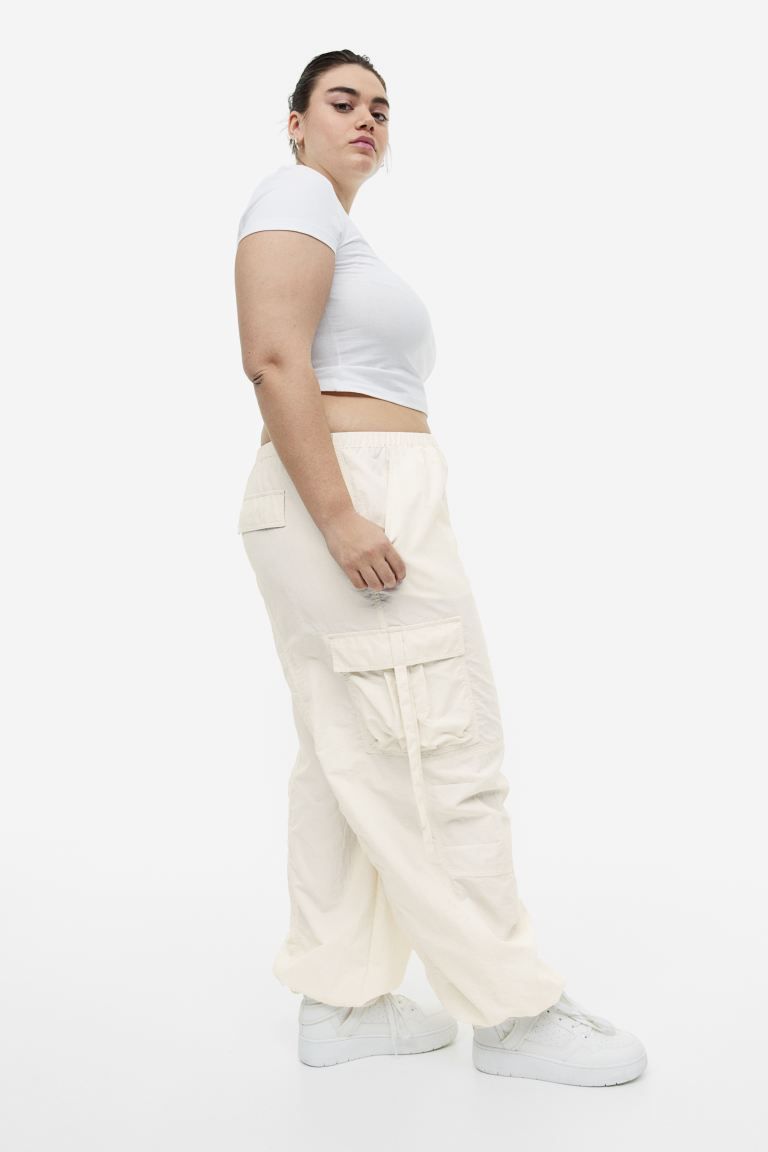 H&M+ Low-waist Parachute Pants | H&M (US)