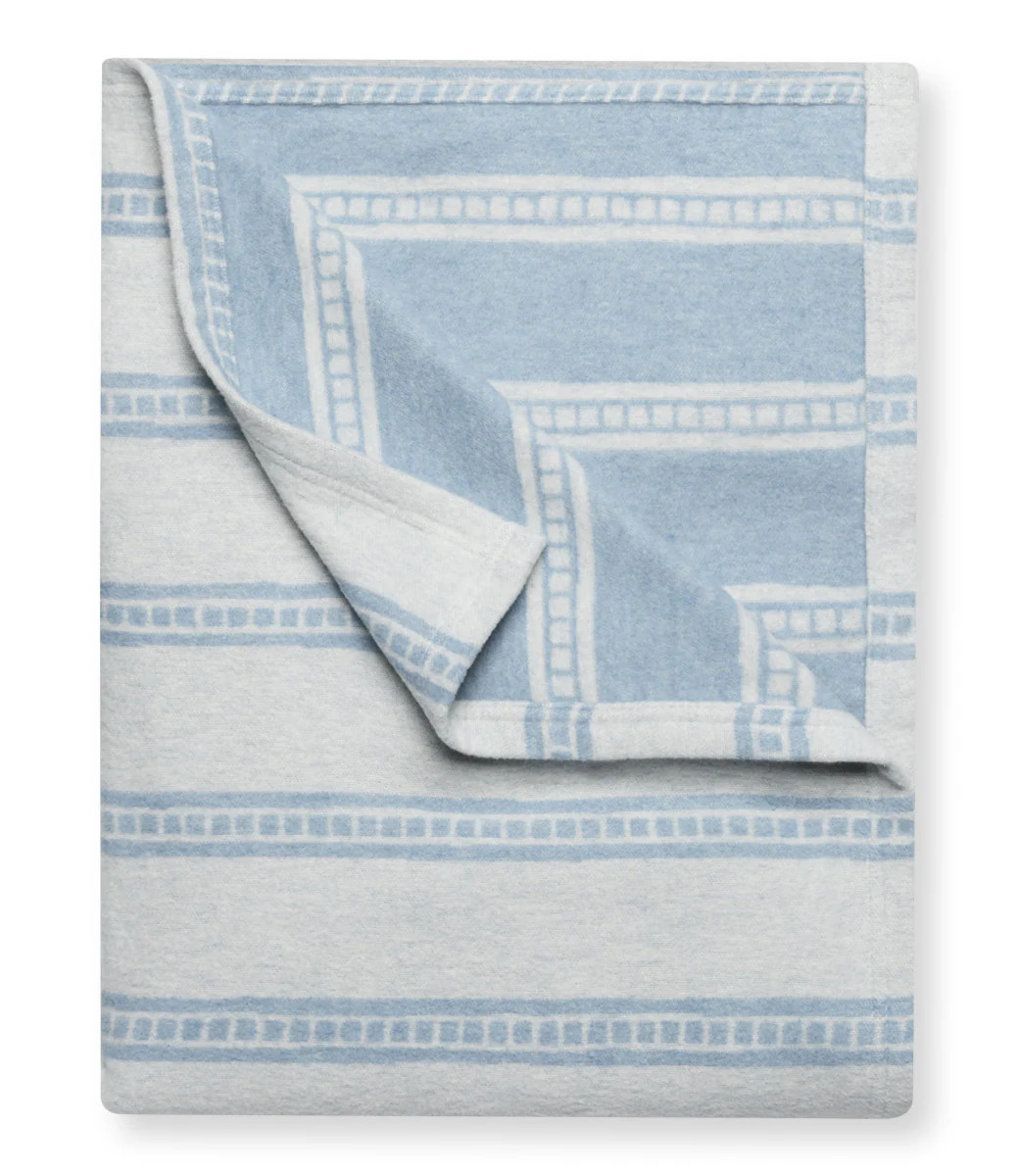 Tile Stripe Lightweight Throw Blanket | ChappyWrap | ChappyWrap