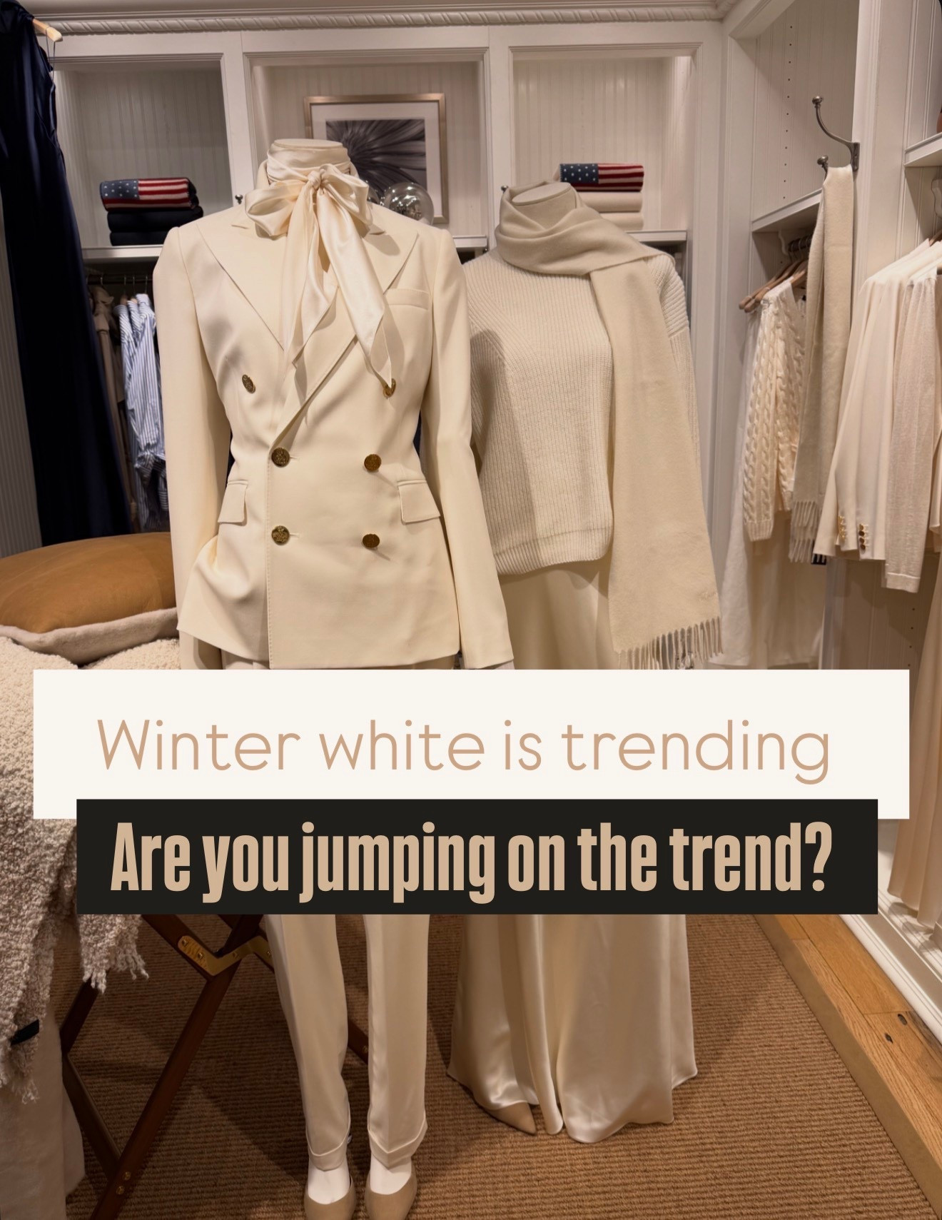 My favorite winter white pieces 
Spanx kick flare jeans size up 2! 
Spanx wide leg jeans size up if in between 
JCREW factory cords size down to 28
Sezane blouse size 10 I went mylarger size 

#LTKSaleAlert #LTKSeasonal #LTKOver40