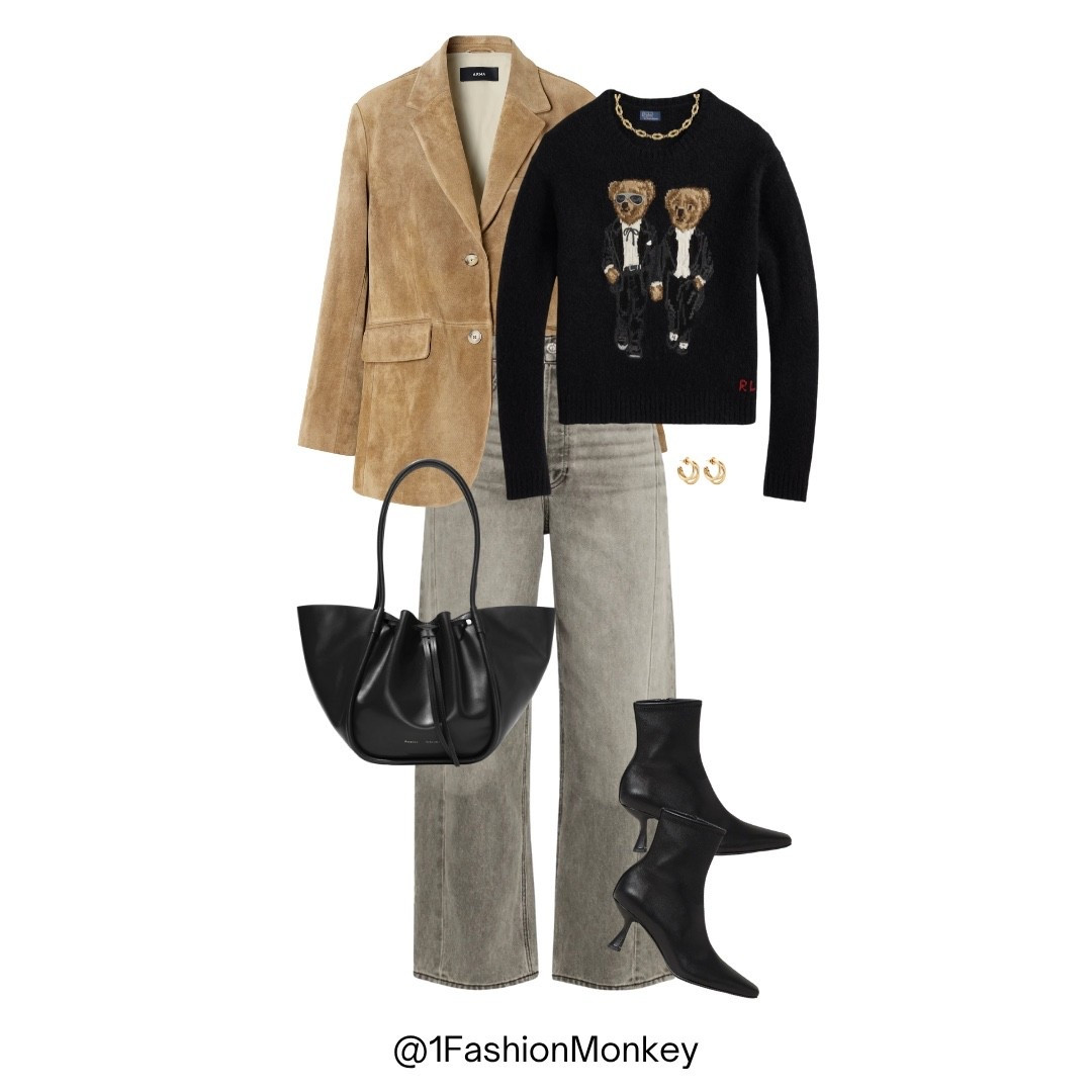 #womensfashion #fashion #fashioninspo #fashionfits #fashionlooks #getstyled #getthelook #shopthelook #shopmylook #luxuryfashion #designerclothes #clothesshopping #womensclothes #dailylooks #ltk #ltkfashion #shopltk #ootd #dailyoutfits #whattowear #outﬁtideas
Teddy bear sweater 

#LTKStyleTip