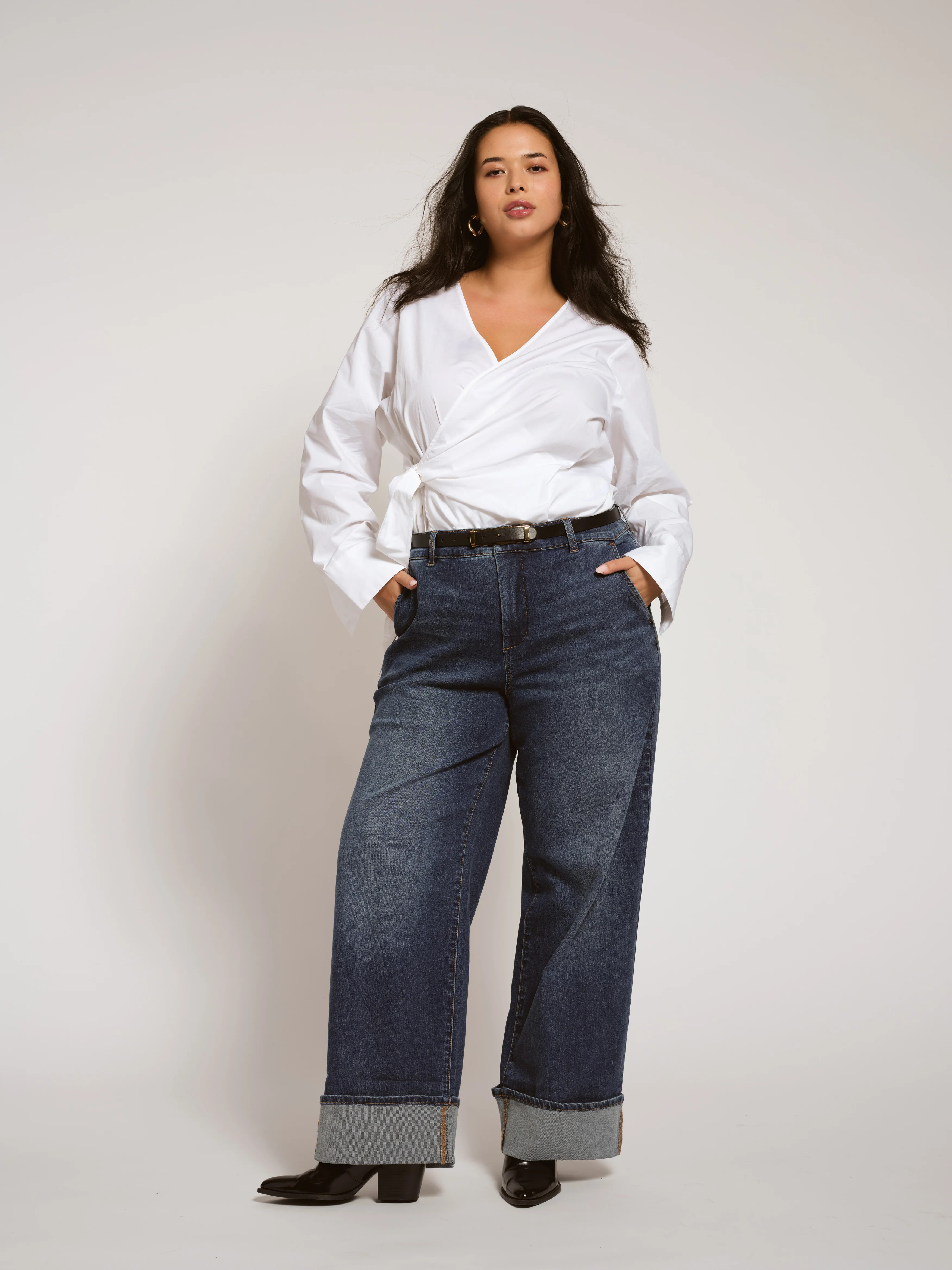 Carol High Rise High Stretch Jeans - Saint Lawrence Blue | Universal Standard