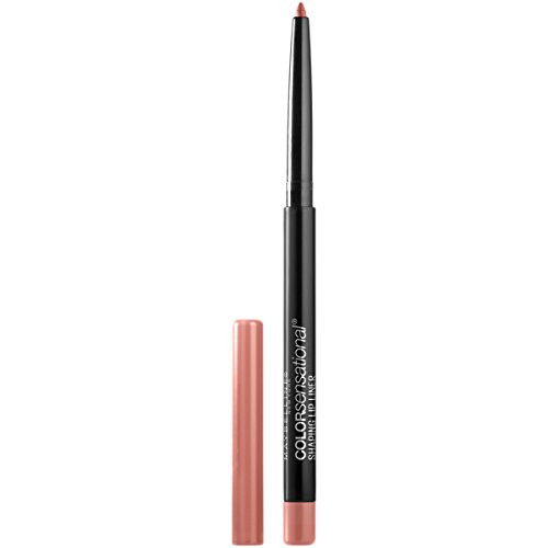 Maybelline Color Sensational Shaping Lip Liner with Self-Sharpening Tip, Totally Toffee, Nude, 1 Count | Amazon (US)