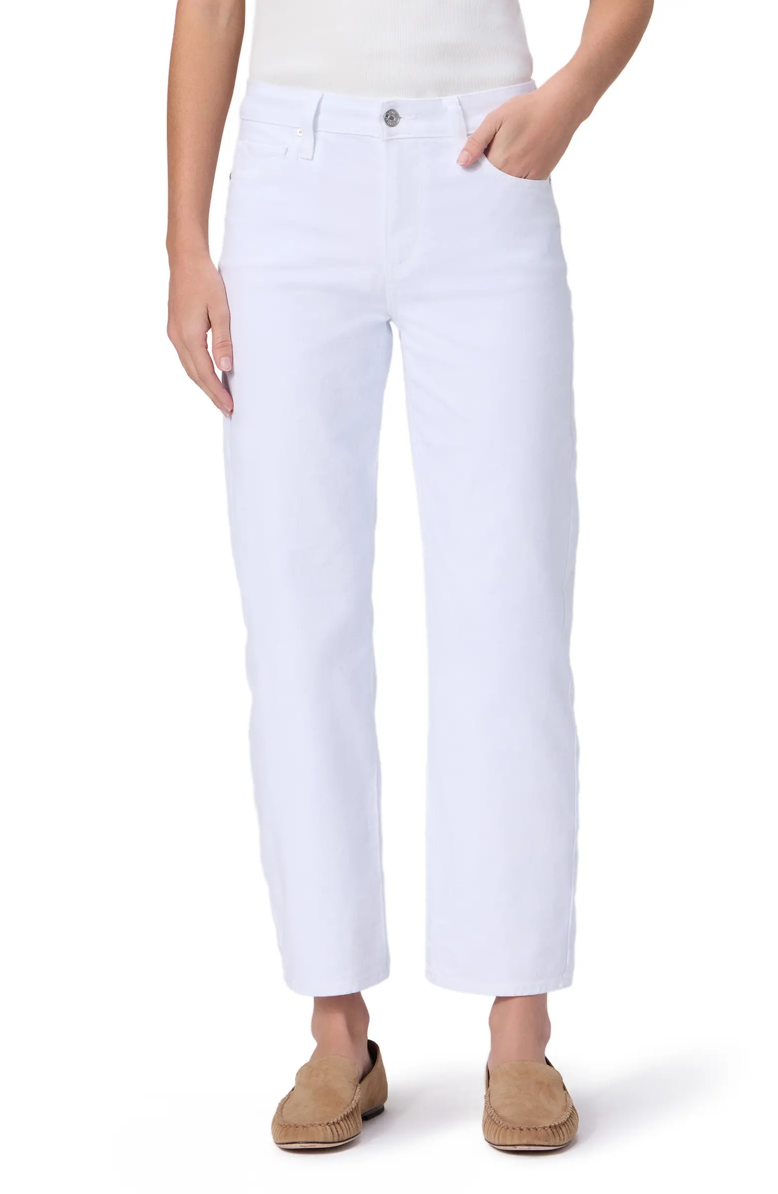 Mason Mid Rise Ankle Straight Leg Jeans | Nordstrom