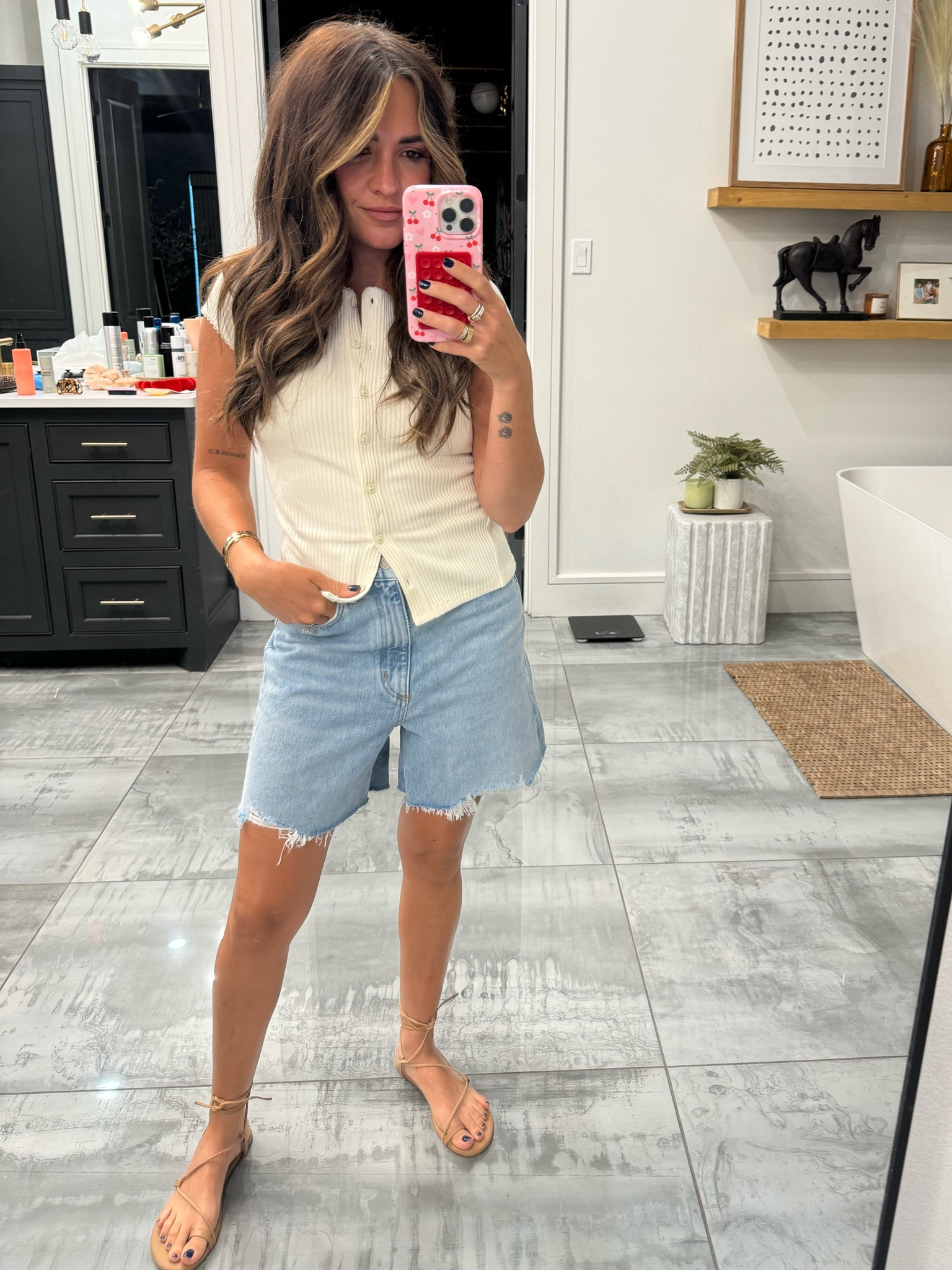 What I wore to the back to school fair 

#LTKStyleTip