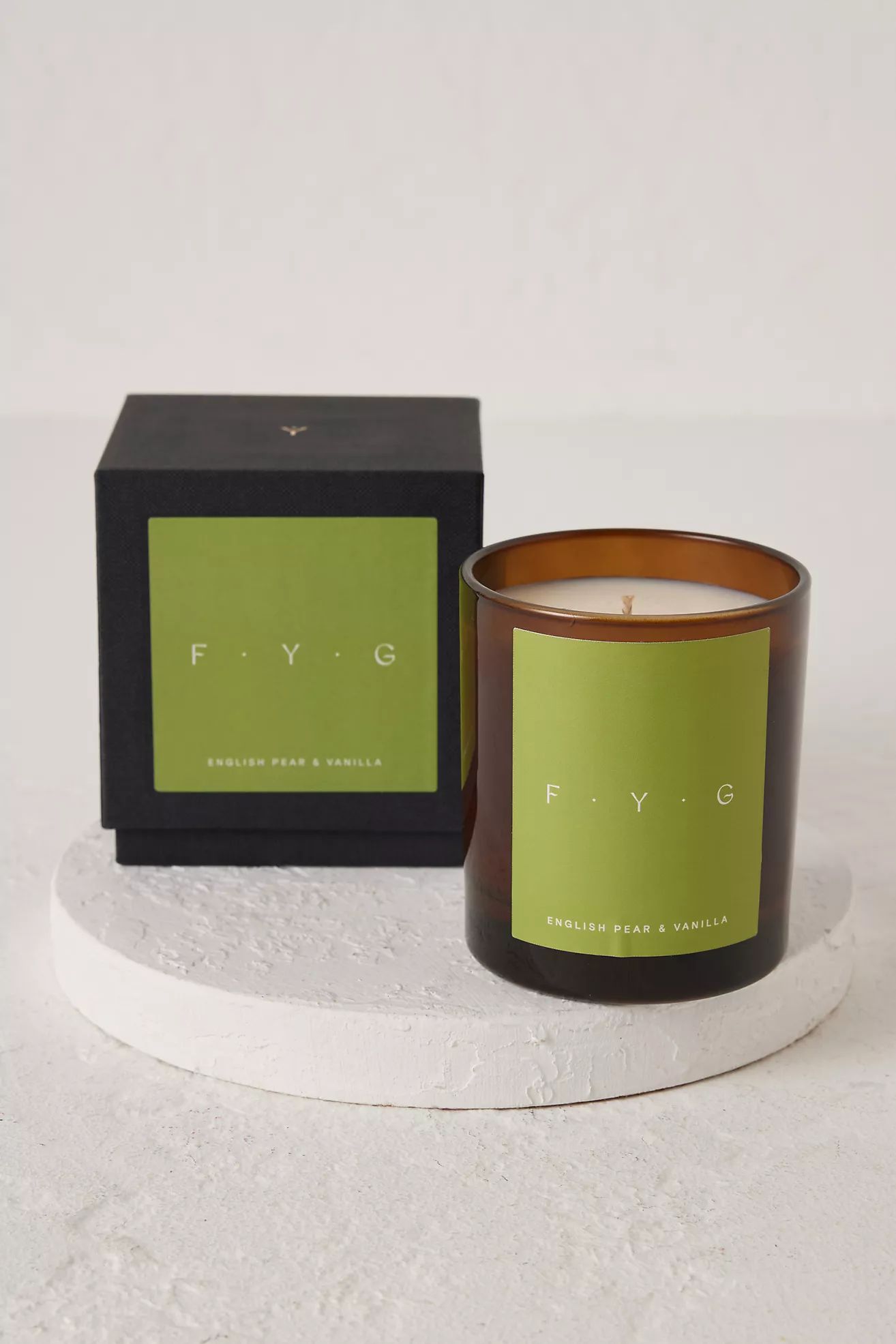 FYG Glass Candle | Anthropologie (UK)