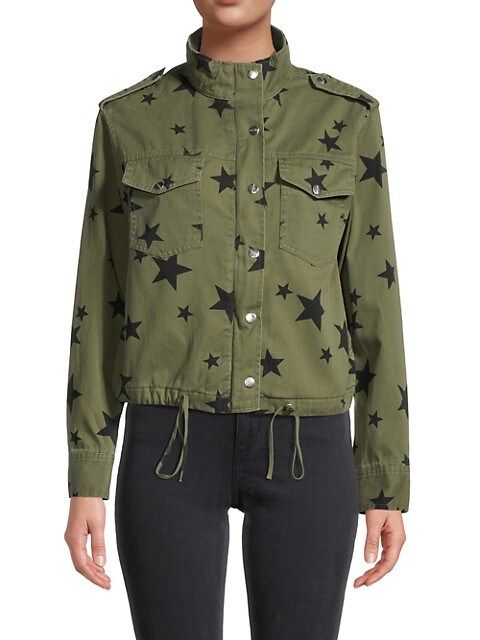 Star-Print Utility Jacket | Saks Fifth Avenue OFF 5TH