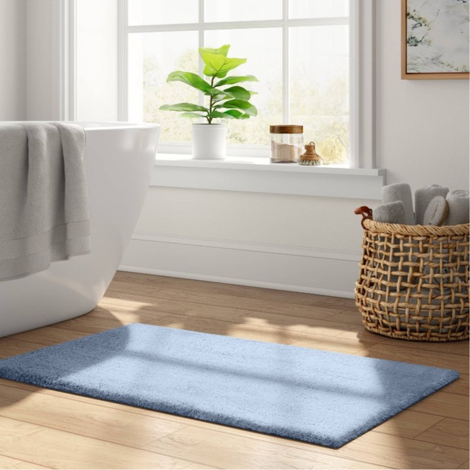 The softest plush bath rug! I got the light blue for the baby’s bathroom. 

Target finds 
Bath rug
Bath mat 

#LTKunder50 #LTKFind #LTKhome
