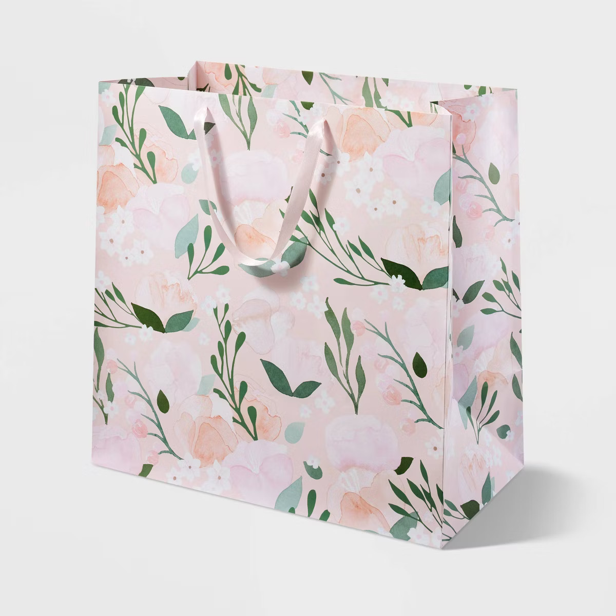 Pink Floral X-Large Wedding Gift Bag - Spritz™ | Target