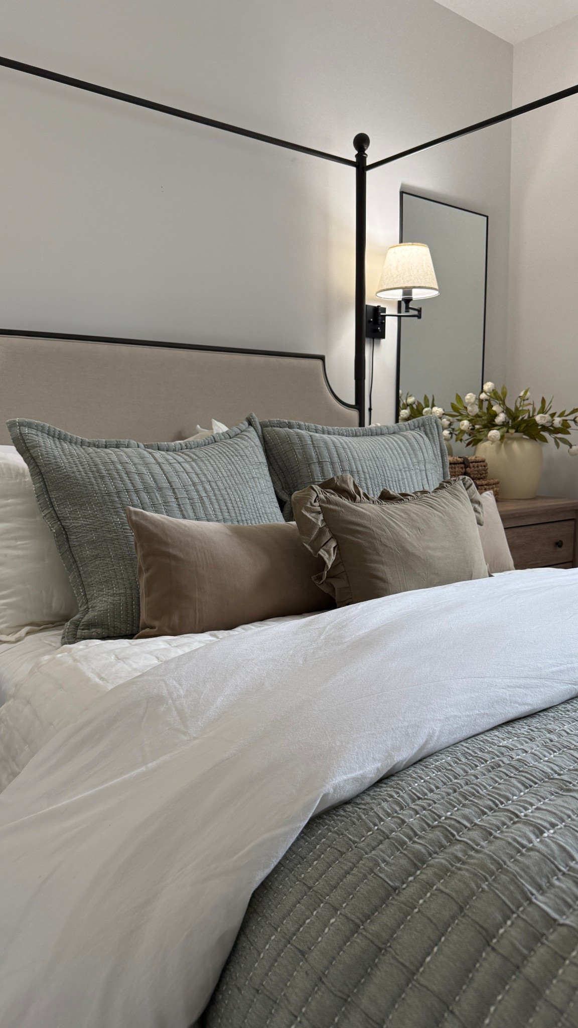 In love with our guest room spring bedding refresh! @Quince is my go to for affordable quality bedding pieces! They have the prettiest variety of textures and materials that are so fun to layer up to get a cozy welcoming look! You really can’t beat the price for this quality 🙌🏻 #quincepartner #onequince

@Shop.LTK #liketkit 

#LTKHome #LTKSaleAlert