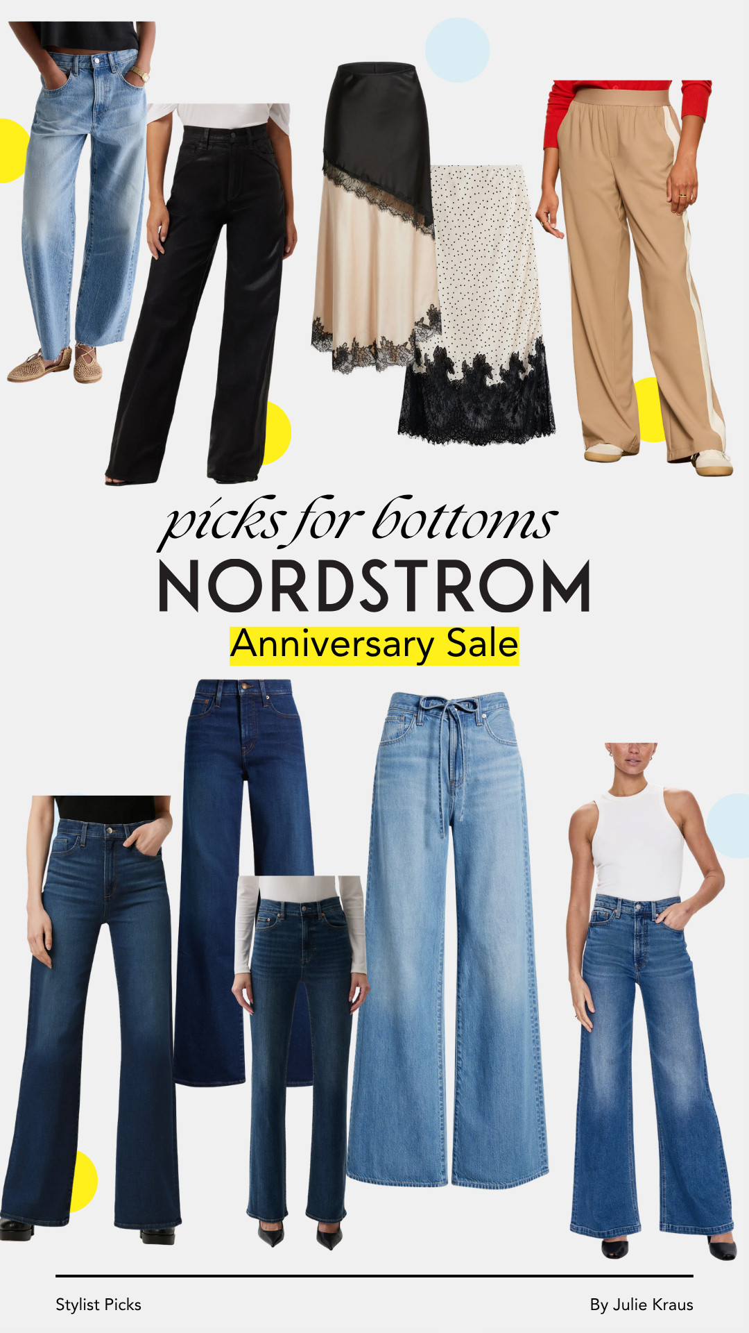 The Nordstrom Anniversary Sale is almost here! Preview now, Early Access July 14, Everyone Shops July 18 through August 9. My top picks for bottoms — save this so you're ready when the sale begins. Nordstrom Anniversary Sale • Stylist Picks • Fall Bottoms • NSale 2026 

 #LTKSeasonal #LTKOver40 #LTKSaleAlert