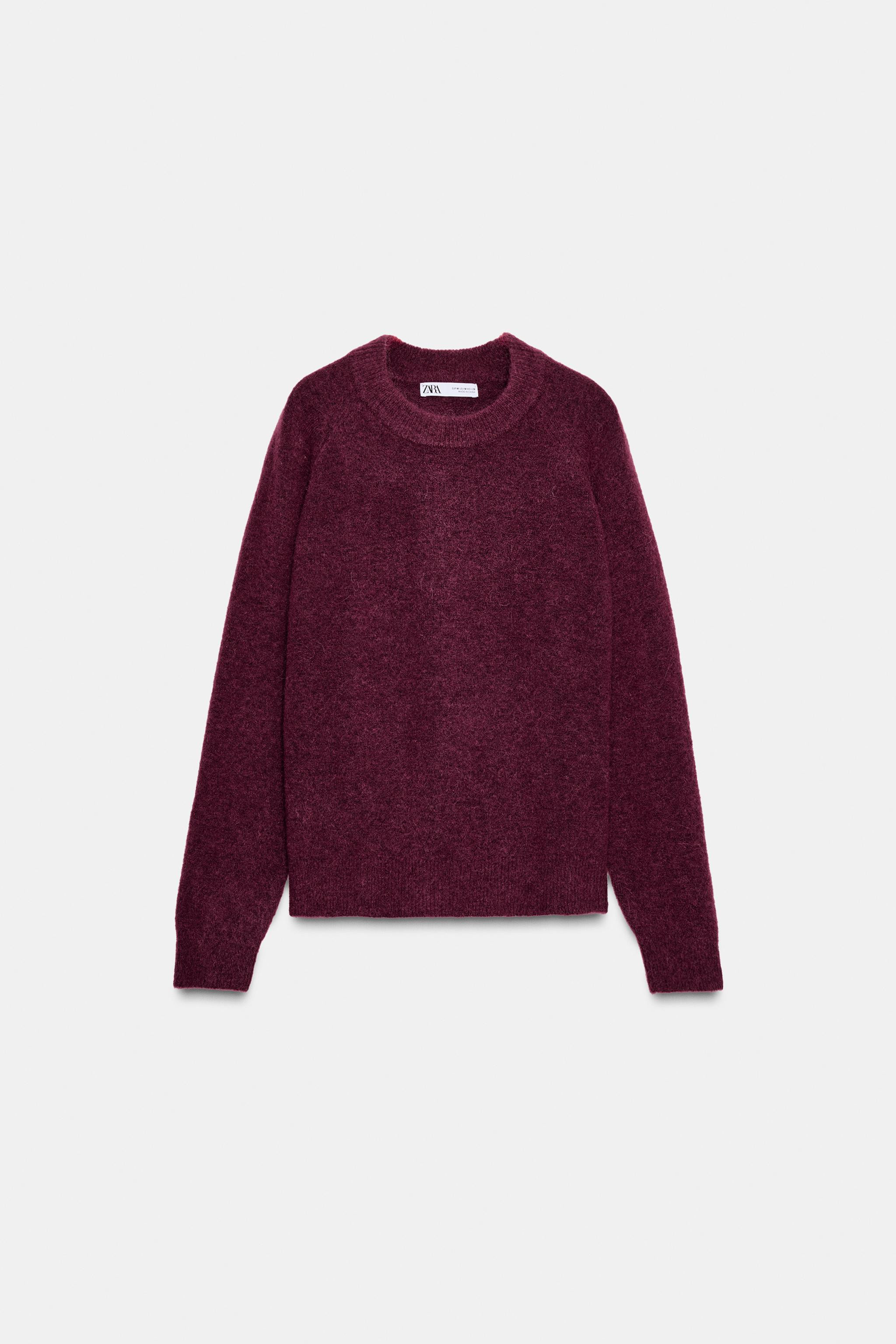 WOOL AND ALPACA BLEND JUMPER | Zara US