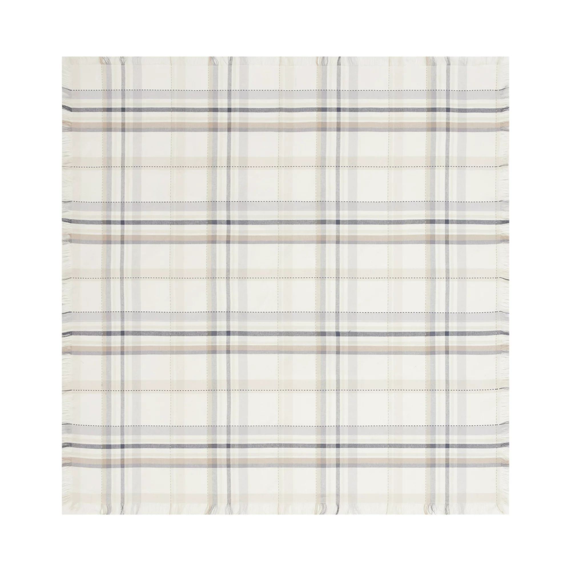 Better Homes and Gardens Monday Plaid Woven Table Throw - Multi color - 50"x50" | Walmart (US)