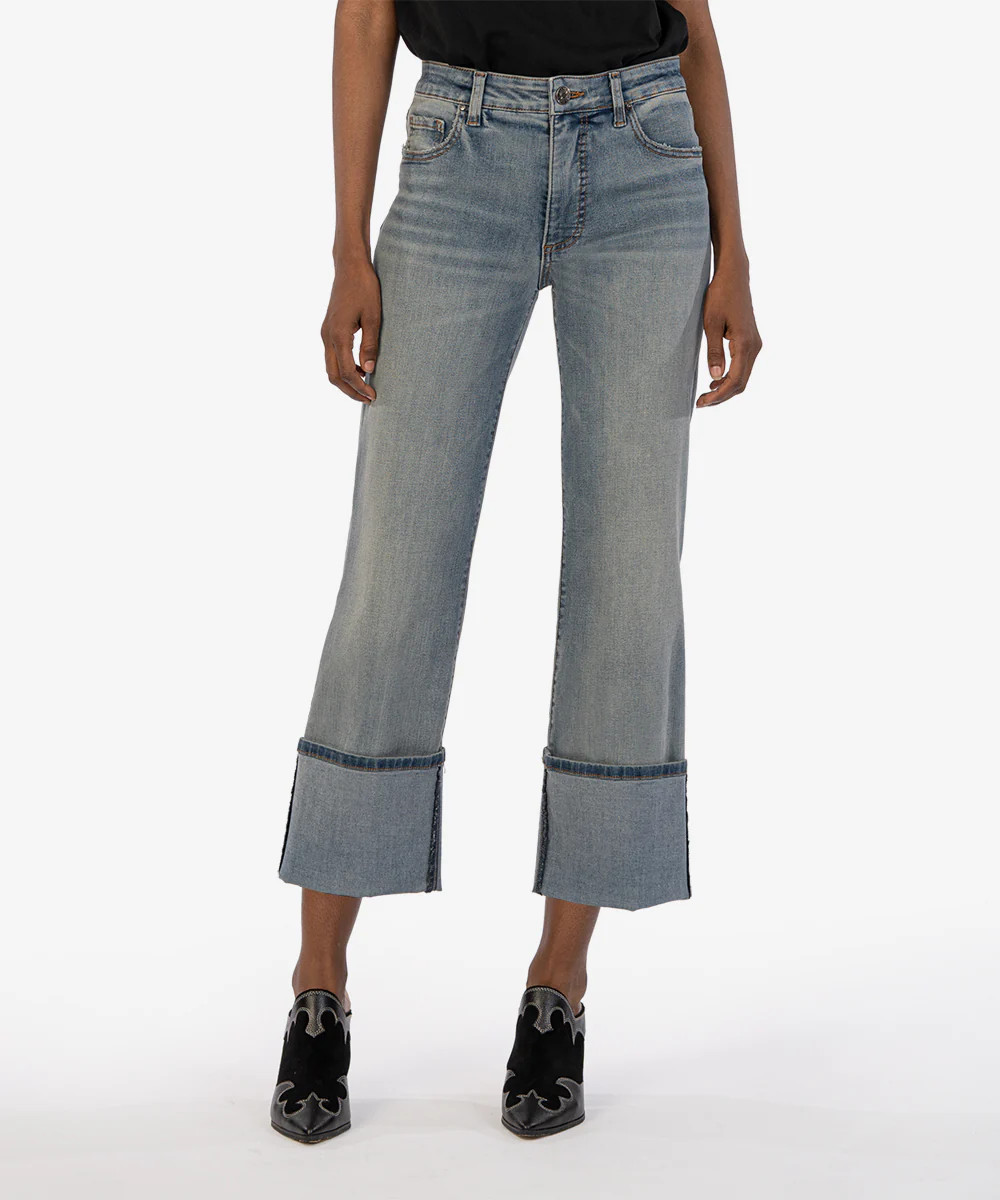 Charlotte High Rise Fab Ab Culotte - Kut from the Kloth | Kut From Kloth