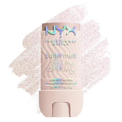NYX PROFESSIONAL MAKEUP Buttermelt Glaze Stix, Non-Greasy Highlighter Stick With Up To 8HR Make U... | Amazon (US)