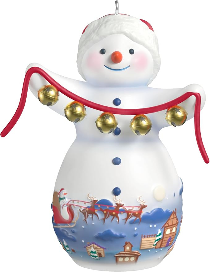 Hallmark Keepsake Christmas Ornament 2026, Snowtop Lodge Belle V. Holliday, Porcelain, Snowman Co... | Amazon (US)