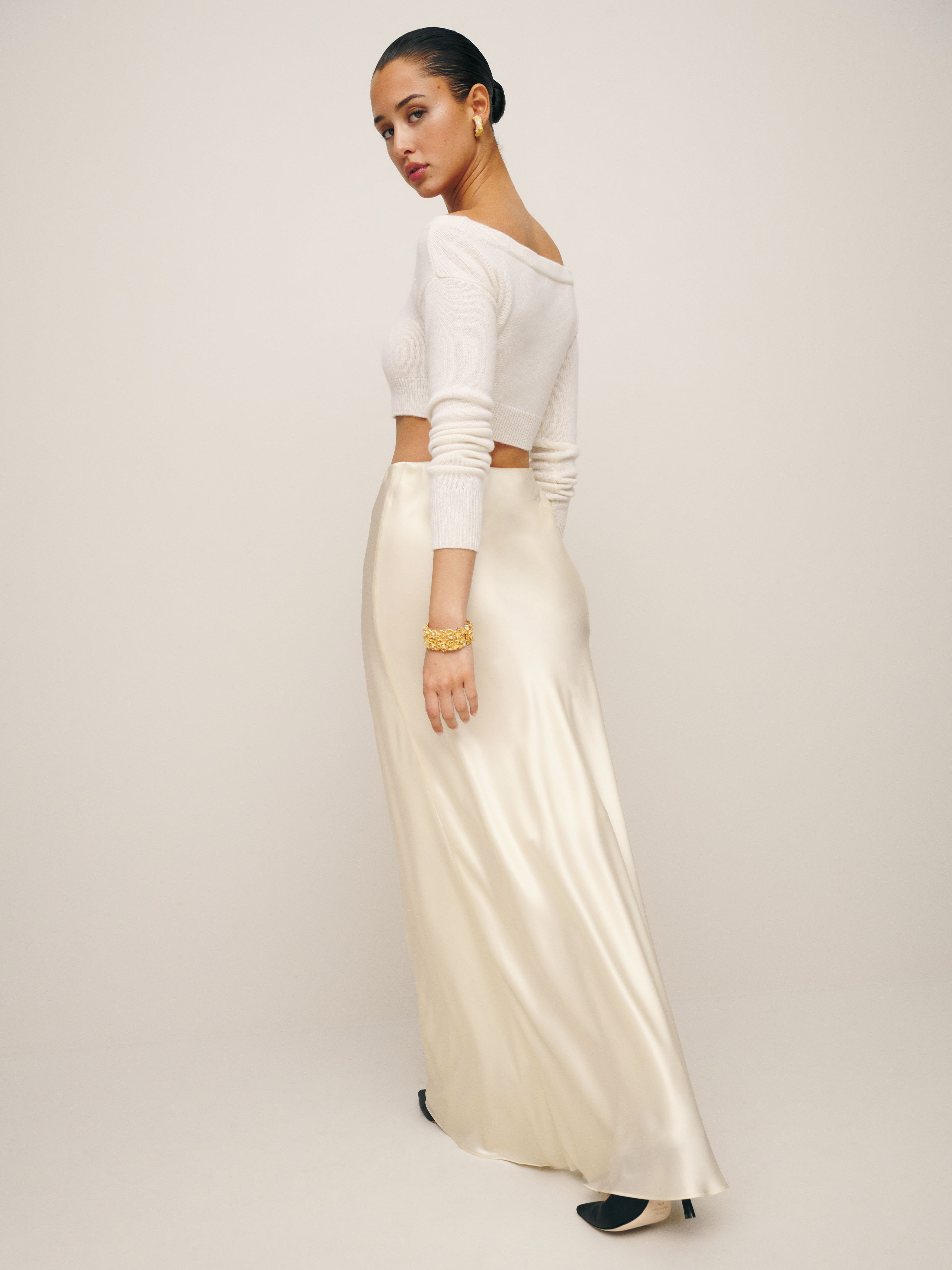 Bella Silk Skirt | Reformation (Global)
