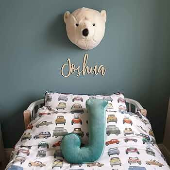 MOMAID Velvet Letter Pillow Soft Initial Throw Cushion Decorative Alphabet Kids Room Nursery Deco... | Amazon (US)