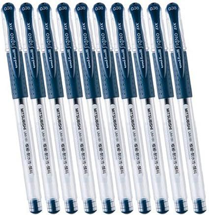 Uni-ball Signo DX UM-151 Gel Ink Pen 10 Set(Blue-Black) | Amazon (US)