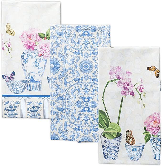 Maison d' Hermine Canton 100% Cotton Set of 3 Multi-Purpose Easter Kitchen Towel Soft Absorbent D... | Amazon (US)