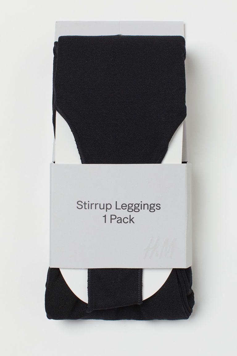H & M - H & M+ Stirrup Leggings 100 Denier - Black | H&M (US + CA)