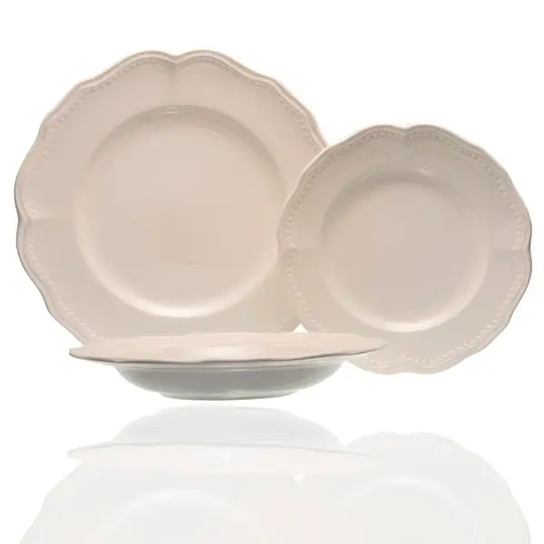 Red Vanilla Classic White 18Pc Dinner Set | Bed Bath & Beyond
