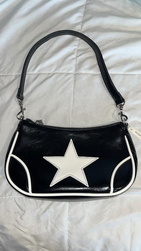 Daphne Moto Baguette Bag | Urban Outfitters (US and RoW)