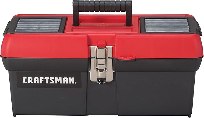 CRAFTSMAN Tool Box, Lockable, 16 in., Red/Black (CMST16901) | Amazon (US)