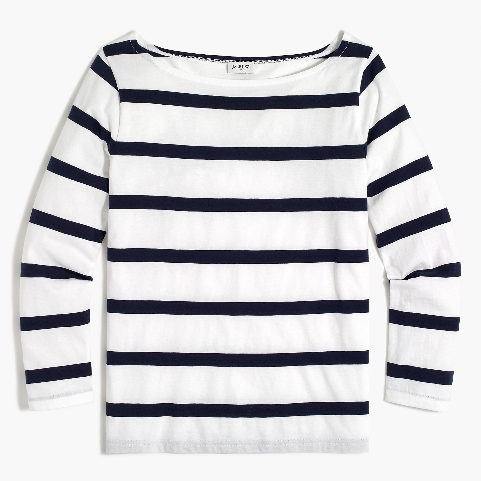 Three-quarter-sleeve boatneck tee | J.Crew Factory