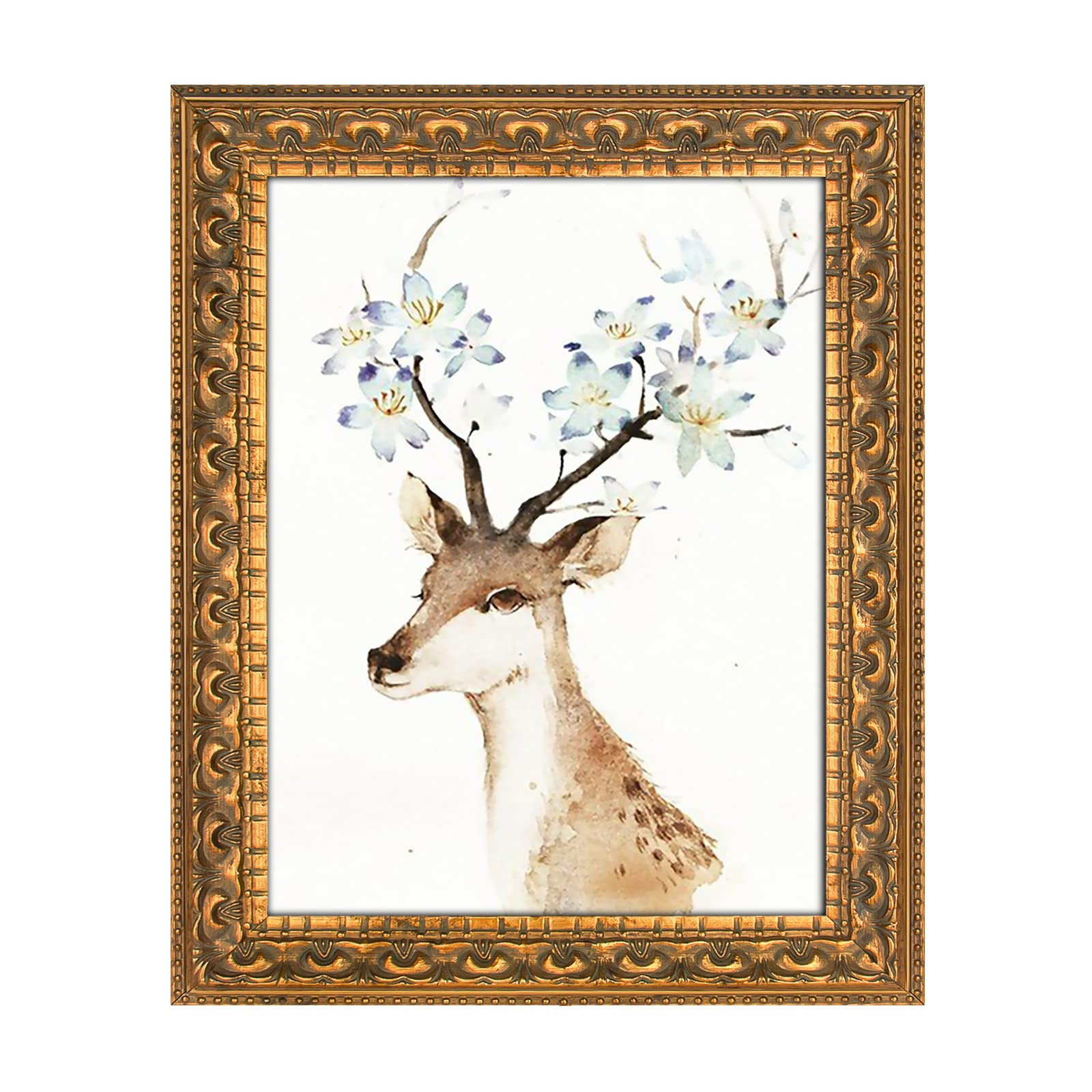 Golden State Art, 8X10 Ornate Finish Photo Frame, Bronze Color, Real Glass | Amazon (US)