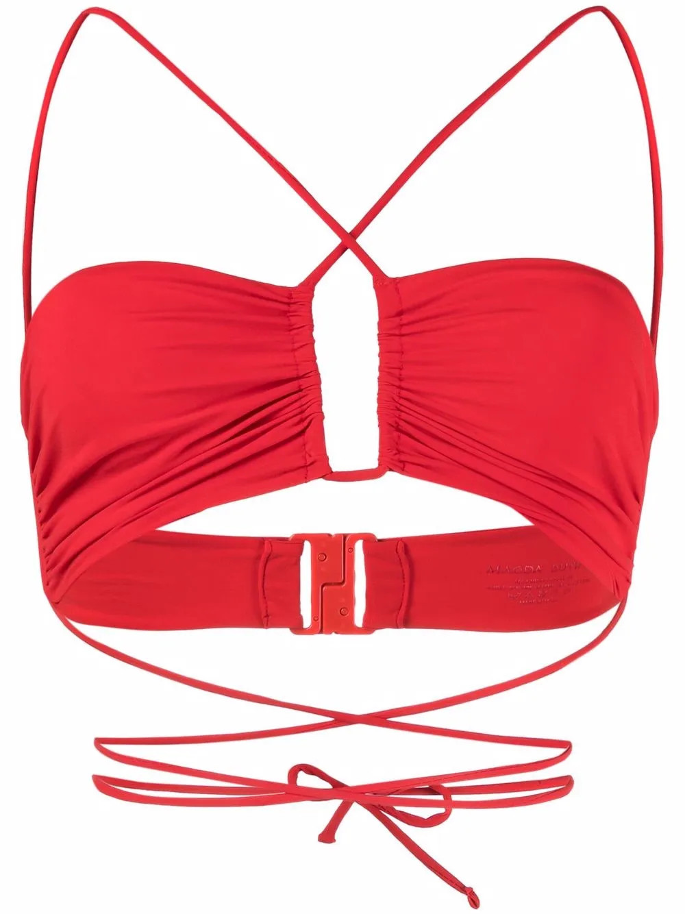 Sutiã de biquíni com alças cruzadas | Farfetch Global