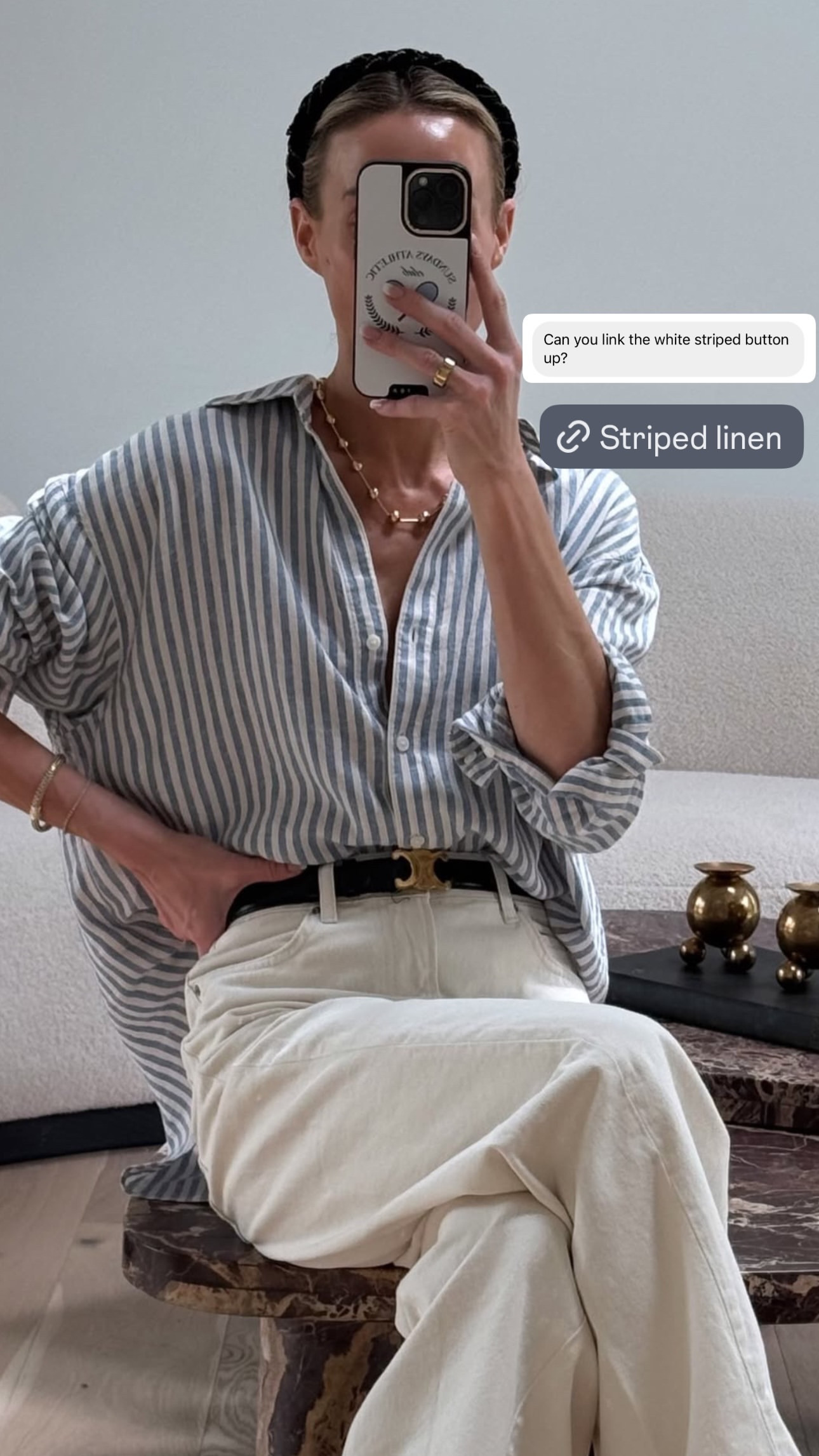 Striped linen shirt that comes in multiple colors!🤍 

 

#LTKSeasonal #LTKStyleTip