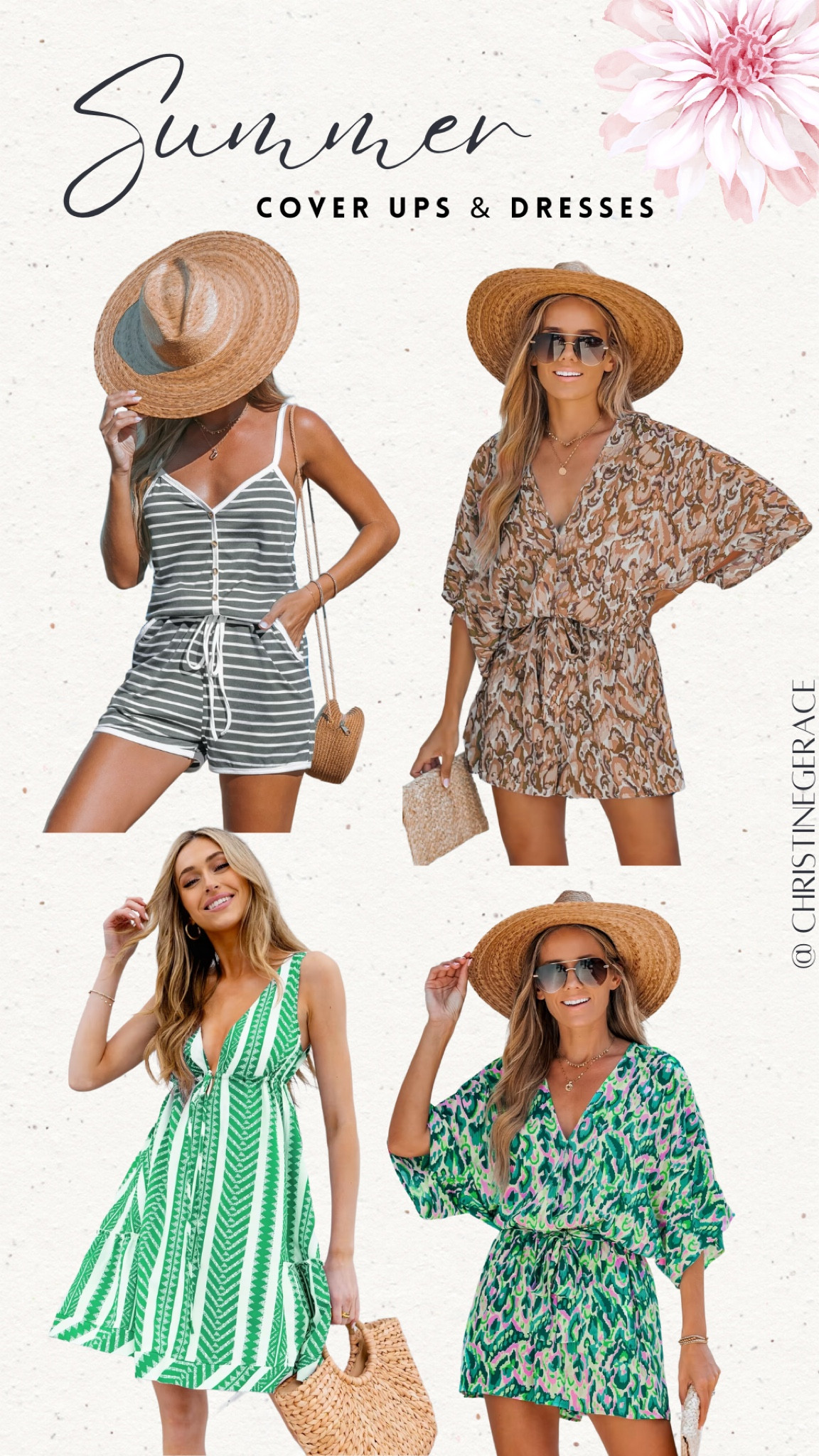 Summer coverups and dresses ☀️

#summeroutfit #christinegerace #coverups #swimsuits 

#LTKStyleTip #LTKSeasonal #LTKFindsUnder50