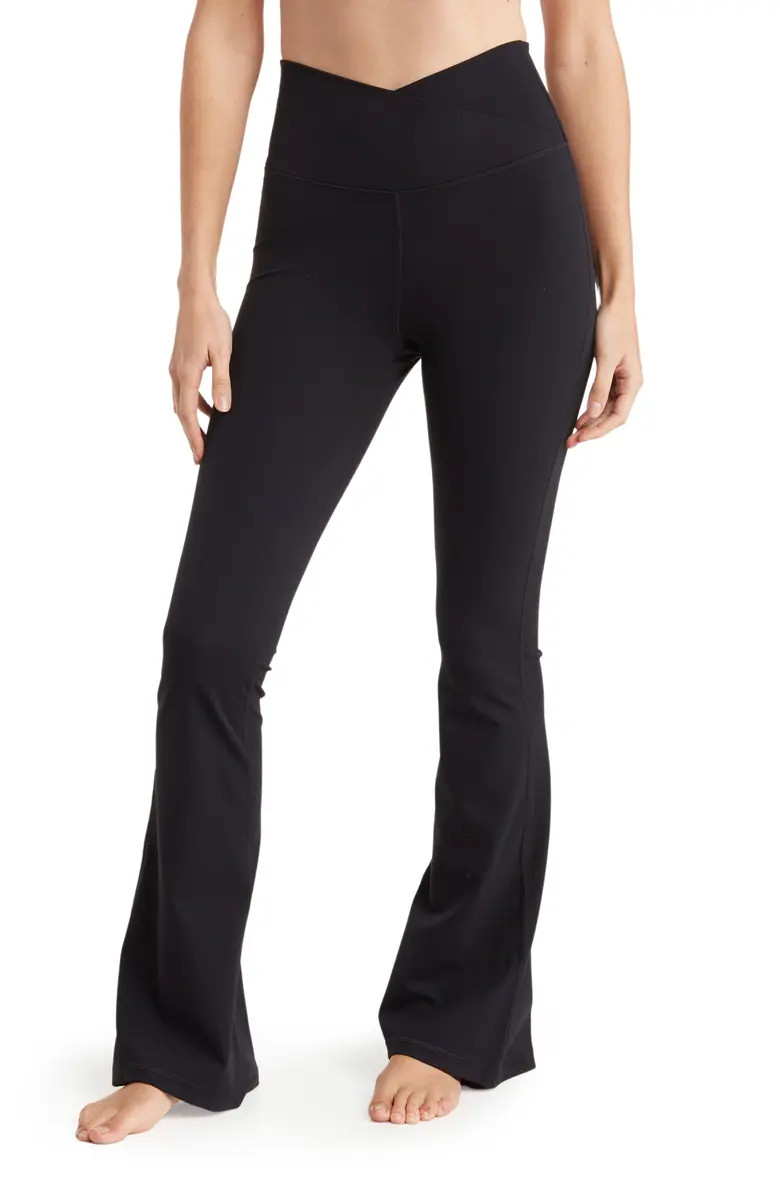 Superflex Madison Crossover Flared Leggings | Nordstrom Rack