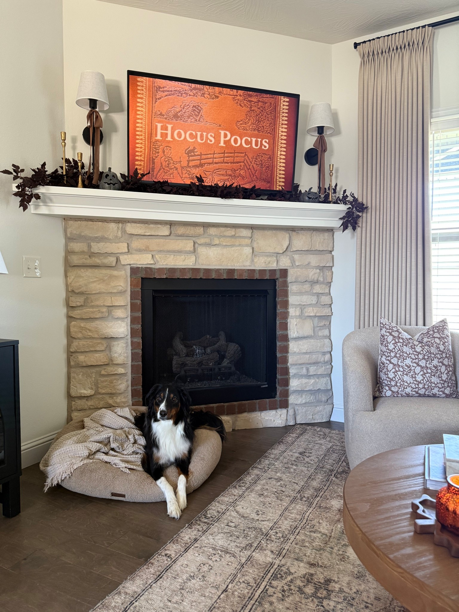 Wanted to warm up my mantel a little, so I added some brown ribbon 🤎🎀

#LTKHome #LTKStyleTip #LTKFallSale