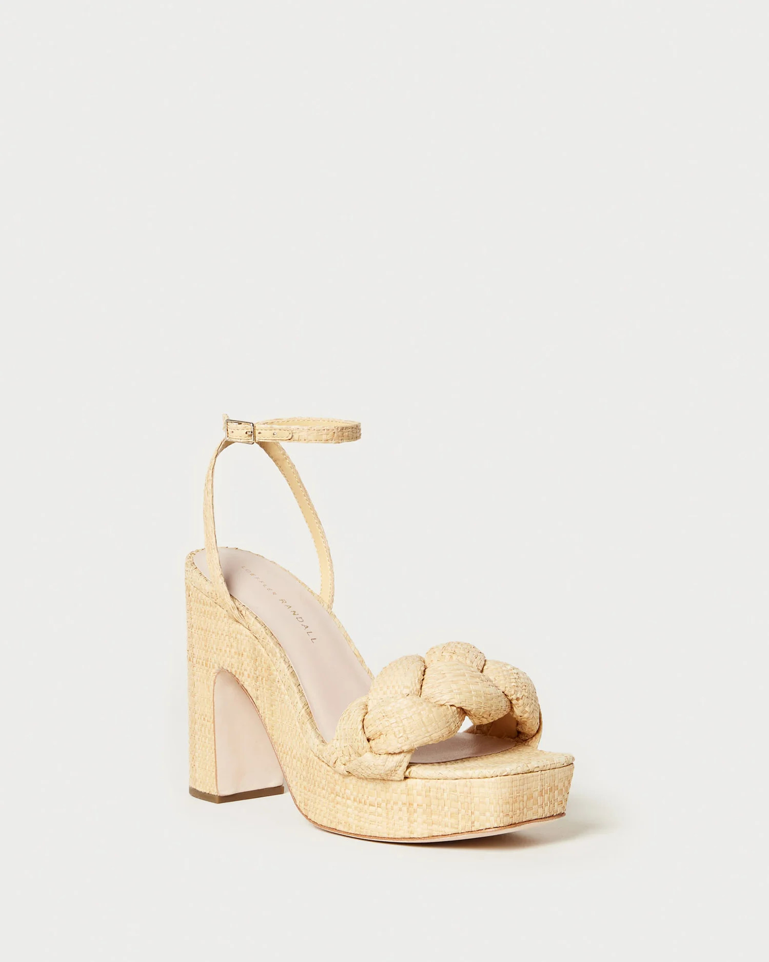 Fae Natural Platform Heel | Loeffler Randall