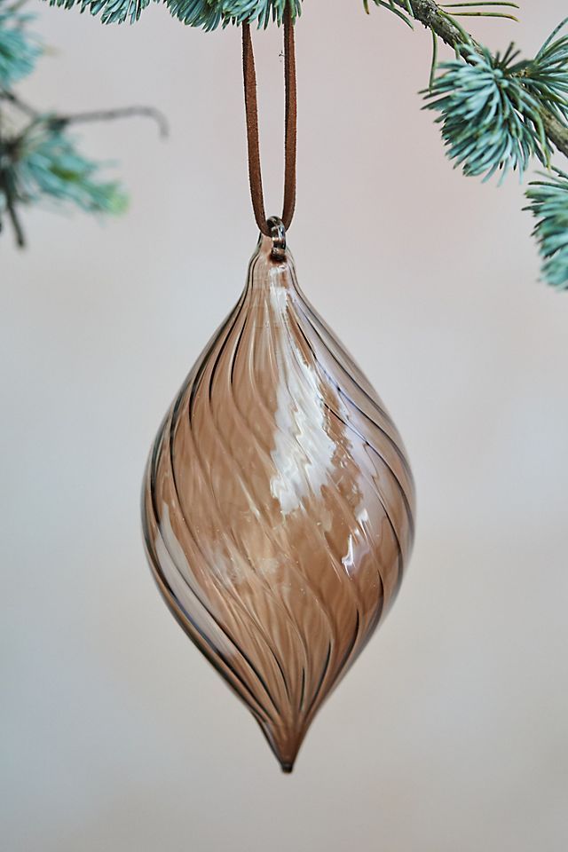 Droplet Glass Ornament | Anthropologie (US)