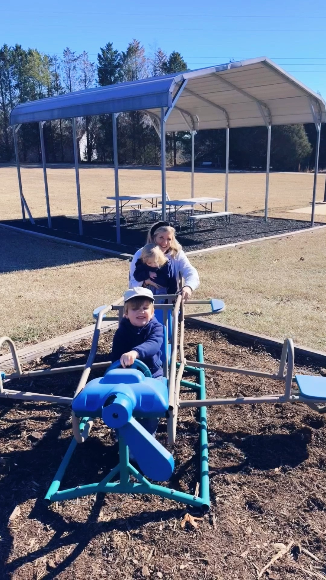 my heart is overflowing y’all 🥰😭

our sweet new neighbor told us about this precious track 🚲 and playground 🛝 right (!!) by our farm 🐴🌾 and we went out and had the best time today walking 🌾, enjoying the views ⛰️, play play playing ✈️, and saying hi to our sweet mule 🐴 and donkey 🫏 friends, too!!! 🤍 I couldn’t have dreamed up a sweeter place if I tried - God is in the details y’all! Can’t wait for all the memories we will make out here!!! 🥹☀️🫶🏽 Feels like a country dream!!! 💭 

#LTKBaby #LTKKids #LTKmomlife
