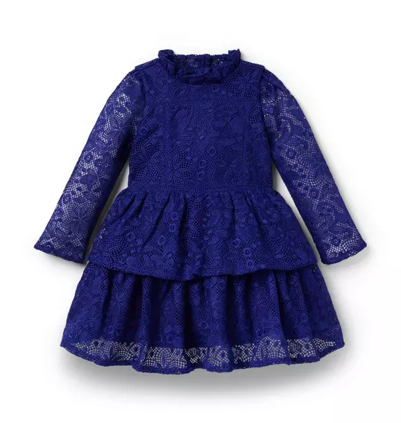 The Lace Tiered Dress | Janie and Jack