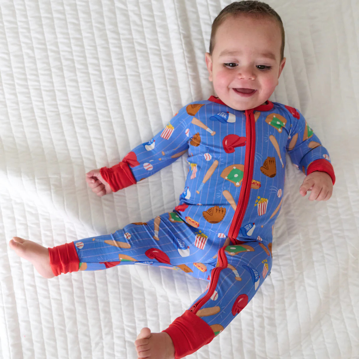 Blue All Stars Zippy | Little Sleepies