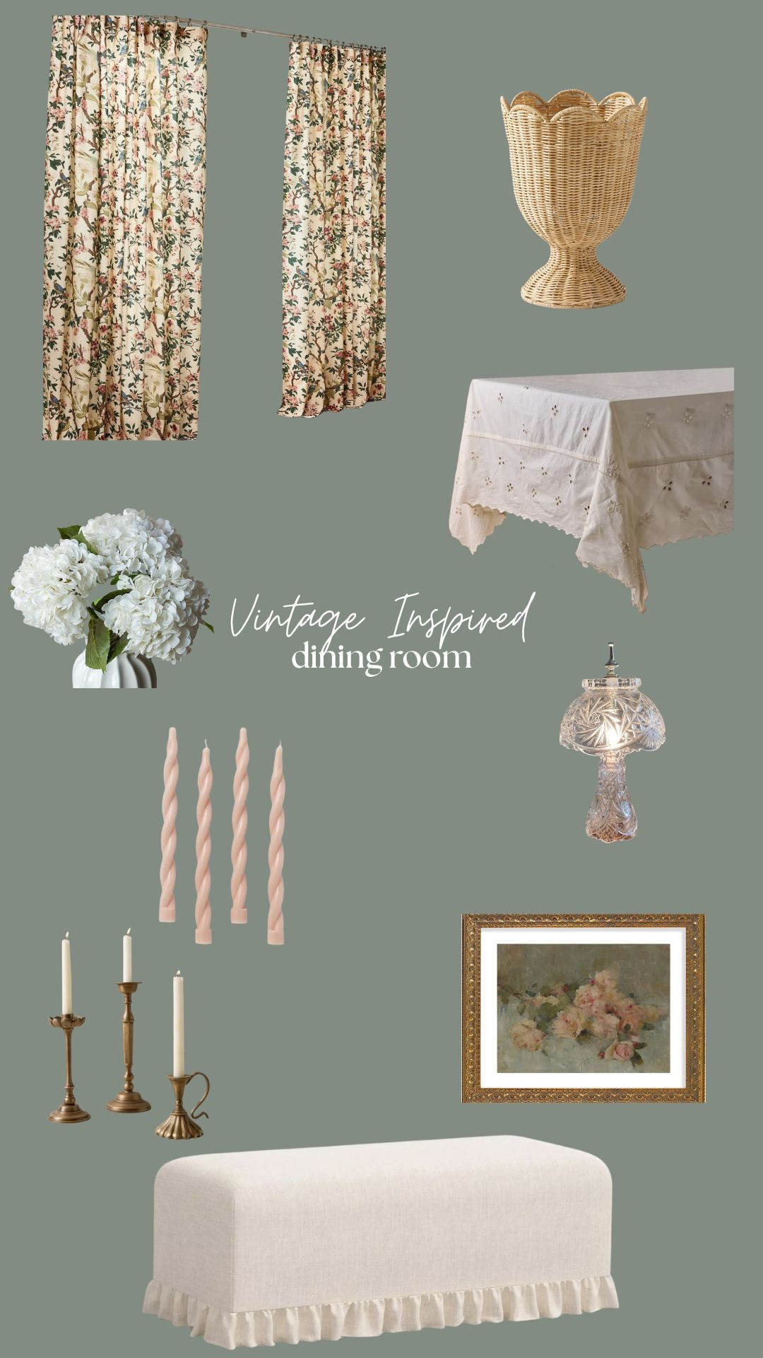 Vintage inspired dining room 

#LTKHome