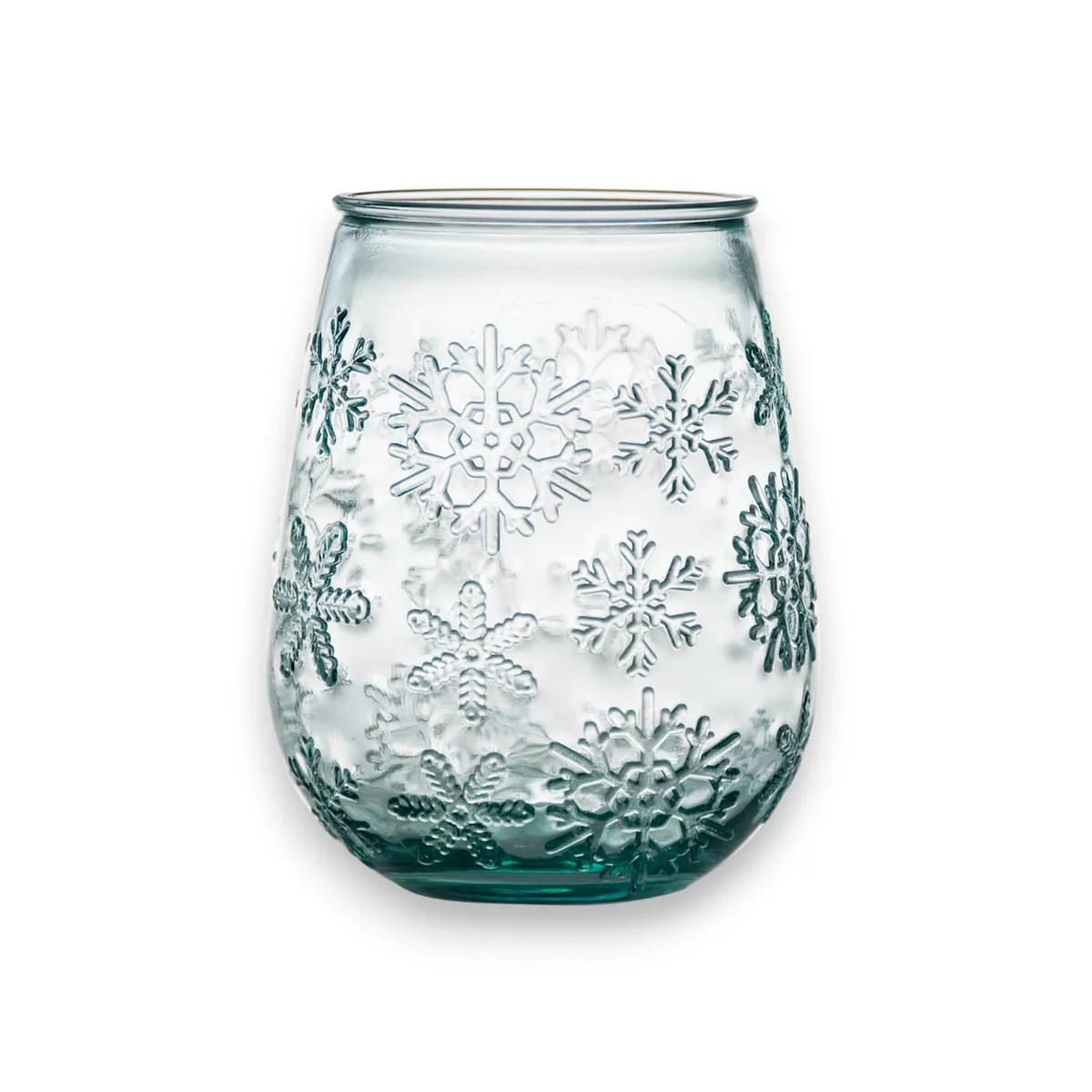 Discover Europe - Made in Spain Recycled Glass Double Old Fashioned Snowflake Glass | Kohl's