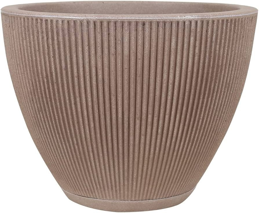 ECOBO 16.9 inches Eco-Friendly Round Pot Planter, Garoa Indoor/Outdoor use, Durable, Versatile & ... | Amazon (US)