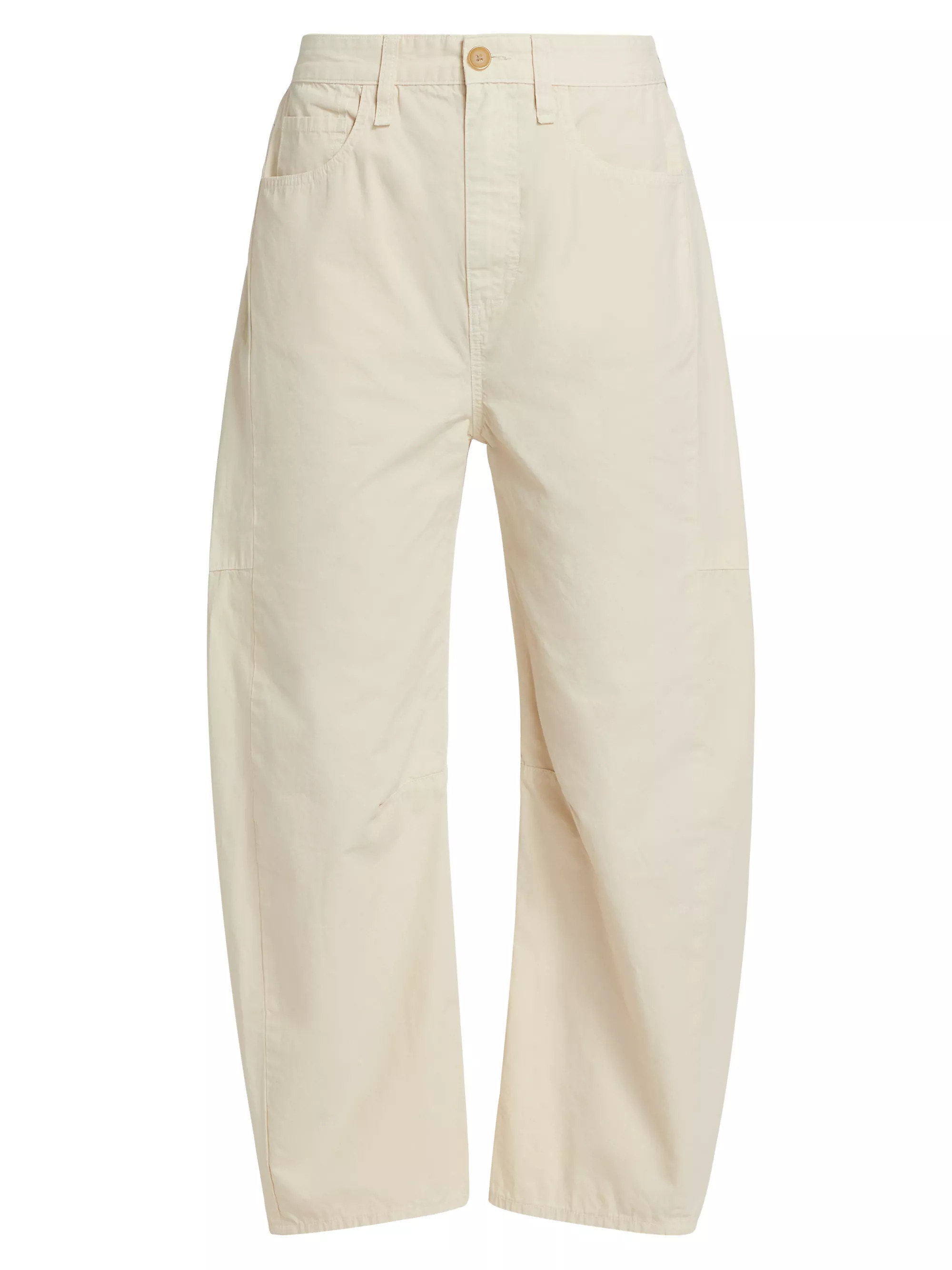 Charlie Cotton Barrel Pants | Saks Fifth Avenue